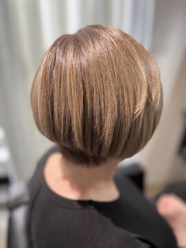 ツムグ 代官山店(TUMUGU) 30代40代50代イメチェン白髪ぼかし大人ボブワンレンボブ#34