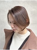 内巻きボブ