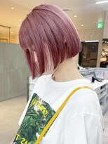 アイティー バイ アルバム 浦和店(IT by ALBUM)&nbsp;ミルクティーピンクホワイトピンクニュアンスカラー_ba481061