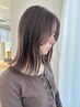 透明感カラー＋3stepトリートメント　8900円→