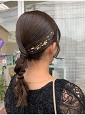 タイトな編みおろし