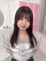 ミテ ナゴヤ(mite nagoya)&nbsp;ワインレッド / ブリーチなしダブルカラー