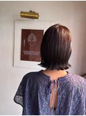 結婚式二次会お呼ばれヘアセットヘアアレンジボブヘアー