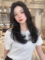 ロンド ロビン 栄(Lond robin)&nbsp;髪質改善/レイヤーカット/フェイスレイヤー/ミディアム/顔周り