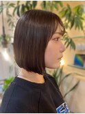 ◎前下りボブ◎