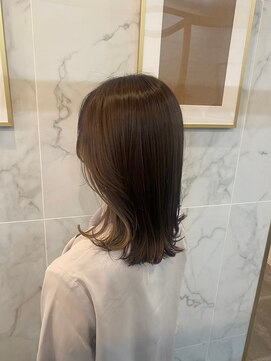 ジーナ 船橋(Zina) 髪質改善*ロングレイヤーグレーベージュ*美髪【Zina船橋】