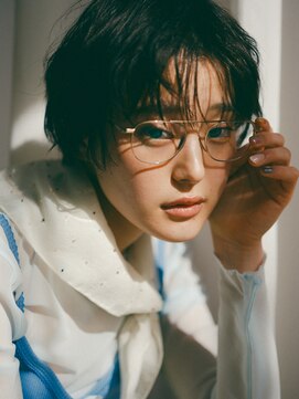 サンクス イース(SANKS . iisuu) short perm style