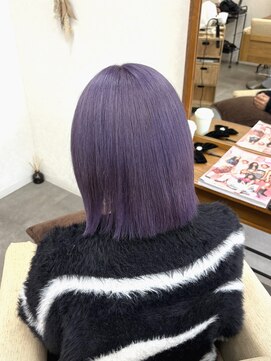 リングバイモアムー(Ring by Moremuu) イッシー　パープルブリーチカラー