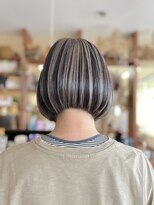 スタジオフィット(STUDIO FITTO)&nbsp;★アンブレラカラー（グレージュ）ボブ★