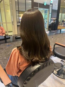 ダブル(W) 韓国スタイル/くびれロング