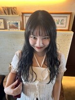 アンツ サザンリゾート 茅ヶ崎店(ANT'S Southern Resort)&nbsp;くびれヘア/アプリコットオレンジ/夏のヘアアレンジ/緩めパーマ