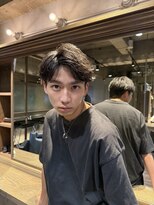 メンズココ メンズパーマ 韓国ヘア 日本橋店(MENS COCO)&nbsp;ジェントルショート フェザーパーマ