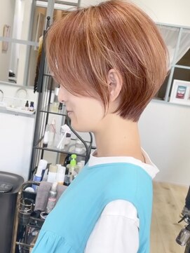 アイル(I'll) ナチュラルボブ前髪ありイメチェン20代30代40代50代ショートボブ