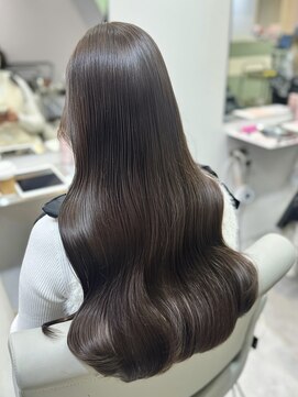 アール 横浜(R) 【MOMO】髪質改善カラー/ショコラブラウン/艶カラー