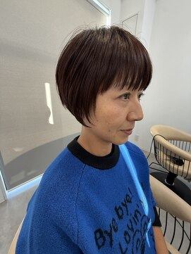 バーチミシマ(BIRCH mishima) 伸びてもまとまる前髪似合わせ大人ショート☆圧倒的技術ショート