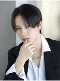 サンウォン風ナチュラルセンターパートシースルーコンマバング