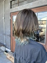 ナナ バイ ピケ(nana by pique)&nbsp;ネオウルフ/くびれミディアム/透明感カラー