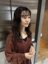 ヒントステーション(HINTSTATION) 〈浅草 半個室〉ロングルーズパーマ