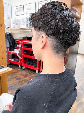 チームボス(Team BOSS) メンズパーマスタイル