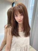 ボタン コロン 表参道 原宿(VOTAN COLON) オリーブブラウン/レイヤーカット/透明感カラー/韓国ヘア