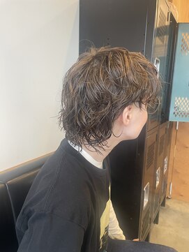 ティー リュクスボーテ(T LUXE BEAUTE) 【 Wet Texture Mullet 】