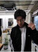 前回のパーマ生かしたカット