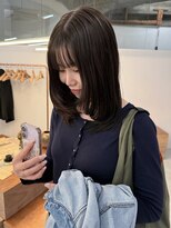 ヒンク 大阪 野田(the hinc)&nbsp;赤髪からオリーブカラーへ