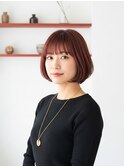 ツヤ重視ひし形ボブ