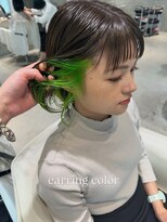 ミミ ブランシェ(Mimi Branche)&nbsp;ボブレイヤーボブ前髪あり顔周りレイヤーカット切りっぱなしボブ