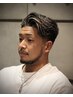 <理容室>カット+シャンプー+シェービング+カラー(マッサージ付き) ￥12000