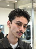 今流行りの無造作刈り上げないツイストスパイラルショートパーマ
