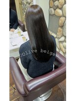 アズーア ヘアーアンドスパ(azure hair&spa)&nbsp;オリーブベージュ/ブリーチなし/横浜/白髪ぼかし