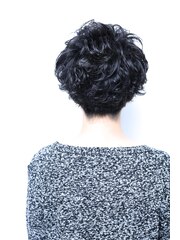 【REJOICE hair】マニッシュショート　パーマ