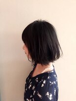 ロンド 銀座(Lond) あご下ワンレンボブスタイル☆担当 川上功介