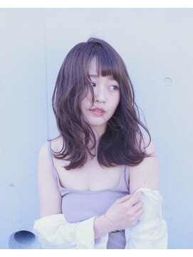 ワエン(WAEN) 【WAEN 横浜 井出将太】オン眉シースルーアッシュ