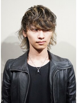 レベル(REVEL) グランジウルフ×ハイライト　マッシュウルフ