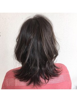 ジェルム ヘアーワークス(germe hair works) ハネミディ