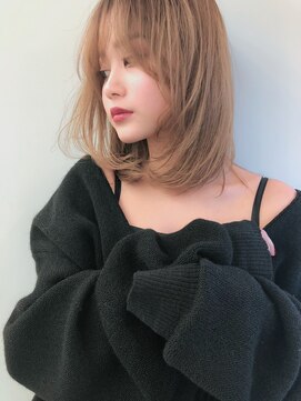 ノク(nok) 透けるベージュ