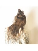 ラフお団子アレンジ