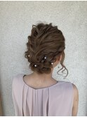 お呼ばれヘアアレンジ