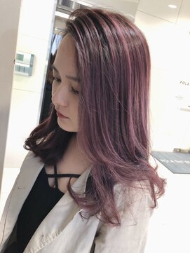 ジゼル(gisele) ピンクバレイヤージュ