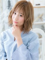 モッズヘア 越谷(mod's hair)&nbsp;■グラデーションカラー小顔ふわミディ105-3★越谷10代20代30代