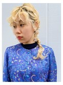 high tone × twin tail arrange【Steed/立川】