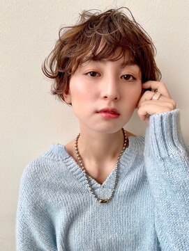 ケーツー あべのキューズモ－ル店(K-two) [K-two]シースルーバング 小顔 ココアブラウン[天王寺/阿倍野]