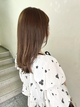 キャンバス バイ ネオリーブ 横浜西口(Canvas by neo.) レイヤー×ミルクティーベージュ○sn