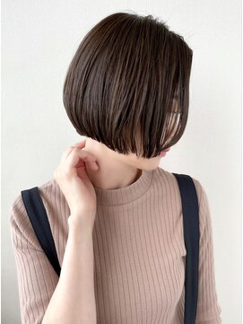 ヘアーアンドスパ フェリーチェ ミチ 野田屋町店(HAIR&SPA felice MICHI) 【feliceMICHI島田和也】ツヤ感ナチュラルボブ