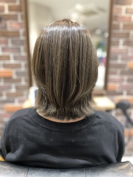 バカンス(VACANCES) ハイライト　オリーブグレージュ