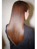 ヘアープロデュース ケー(HairProduceK)&nbsp;艶感♪髪質改善カラー大人可愛いグレージュダブルカラーロング
