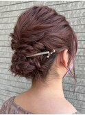 パーティーアップスタイル☆成人式・卒業式ヘアにも◎