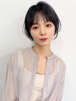 ルアン 上通り(ruen)&nbsp;大人透け感ショートボブ ruen 上通り 右田莉奈